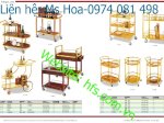 Bán Xe Inox, Xe Phục Vụ Nhà Hàng Khách Sạn, Xe Trolley