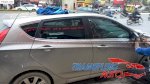 Nẹp Inox Chân Kính Và Viền Cong Kính Toàn Bộ Xe Accent Hatchback(5 Cửa)