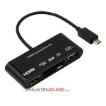 Cáp Hdmi Connection Kit Otg Card Reader Cho Samsung Galaxys3 S4 S5 Note 2 3