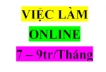 Tuyển Gấp Nhân Viên Làm Thêm 4-8Tr/Tháng-Hot