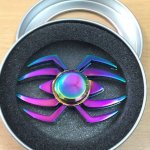 Con Quay Người Nhện 7 Màu - Rainbow Spiderman Spinner - Fidget Spinner