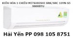 Điều Hòa Mitsubishi 1 Chiều Inverter 9000Btu Srk/Src 10Yn-S5 Giá Rẻ Tại Kho