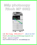 Ricoh Mp 5002, Máy Photocopy Ricoh 5002 Giá Tốt