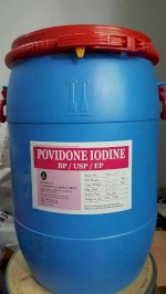 Nguyên Liệu Poviodine Iodine (  Iodine Complex 60% )