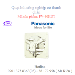 Quạt Hút Panasonic Fv-40Kut