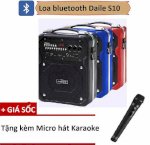 Loa Bluetooth Karaoke Di Động Daile S10 Cao Cấp