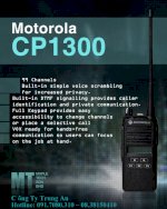 Máy Bộ Đàm Motorola Cp1300