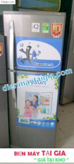 Tủ Lạnh Cũ Sanyo 210 Lít, Đẹp 80%, Khây Vĩ Đầy Đủ