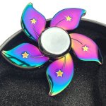 Con Quay Bông Hoa 7 Màu - Rainbow Flower Spinner - Fidget Spinner