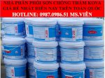 Tổng Đại Lý Chuyên Phân Phối Sơn Chống Thấm Kova Thùng 18Kg Giá Rẻ Tại Bến Cát Bình Dương