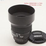 Ống Kính Nikon 85Mm F/1.4D Full Frame