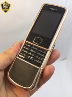 Vỏ Điện Thoại Nokia 8800 Arte Rose Gold , Nâu , Đen Hồng Mạ Vàng Hồng 24K