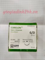 Chỉ Phẫu Thuật Cpt-Carelon(Nylon/Polyamide) 6/0 (13Mm)