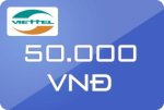 Thẻ Điện Thoại Viettel 50K