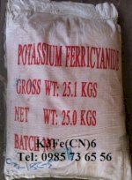 Potassium Ferricyanide, Kali Ferricyanide, K3Fe(Cn)6