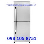 Về Hàng Tủ Lạnh Aqua 284 Lít Aqr-Q286Ab Ngăn Đá Dưới Giá Rẻ