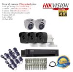 Trọn Bộ 5 Camera Giám Sát Hikvision Tvi 5 Megapixel Ds-2Ce56H1T-Itm-5 Full 4K