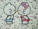 Decal Doremon & Hello Kitty