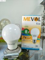 Đèn Búp Tròn Meval Eco