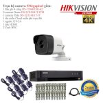 Trọn Bộ 1 Camera Giám Sát Hikvision Tvi 5 Megapixel Ds-2Ce56H1T-Itm-1 Full 4K
