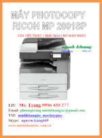 Máy Photocopy Ricoh Mp 2001Sp, Máy Ricoh 2001Sp Giá Rẻ