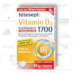 Vitamin D3 Tetesept 1700 I.e _ Đức