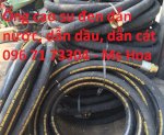 Ống Cao Su Bố Vải Công Danh Hùng Mạnh D100 Chịu Mài Mòn