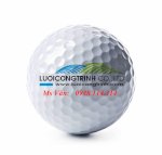 Banh Golf Trắng, Có In Logo 1-2 Màu