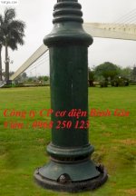 Cột Sân Vườn Nouvo + Chùm Ch12 | Đế Cột Dc09