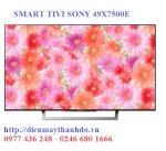 Smart Tivi Sony 49 Inch Kd-49X7500E Giảm Giá Kịch Sàn Tại Thành Đô Tháng 12