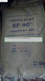 Silica Fume Sf90 (90% Min) 1000Kg/M3  