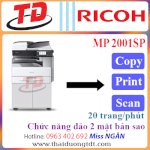 Máy Photocopy Ricoh Aficio Mp 2001 Sp