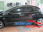Nẹp Chân Kính + Viền Cong Kính Cho Xe Honda Civic 2006 - 2011