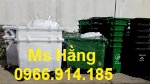 Xe Rác 660 Lít , Xe Đẩy Rác 660 Lít Giá Rẻ , Xe Rác 660 Lít Có Bánh Xe 2 Nắp 1 Ngăn