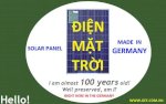 Điện Mặt Trời Hòa Lưới - Made In Germany