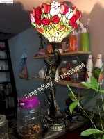 Đèn Tiffany Tượng Hoa Tuylip