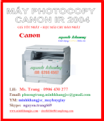 Máy Photocopy Canon Ir 2004 Giá 16.9 Triệu