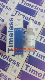 Serum Giữ Ẩm Timeless Pure Hyaluronic Acid 30Ml Của Mỹ