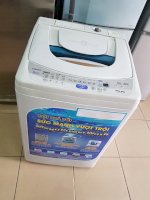 Máy Giặt Toshiba Cũ 8Kg, Giặt Tự Động, Mới 90%, Lòng Inox, Chạy Êm,