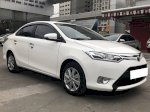 Cần Bán Xe Toyota Vios 2017 Màu Trắng Bản G Full Kịch Đèn Pha Bi-Xenon