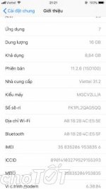 Iphone 6 Plus Lock 16Gb Độ Vỏ 7 Plus Đen Nhám Cực Đẹp