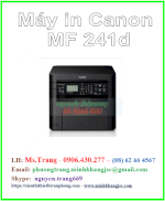 Máy In Canon Mf 241D (In 2 Mặt - Copy - Scan)
