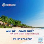 Tour Phan Thiết 2N1Đ Resort 3 Sao Km 2018