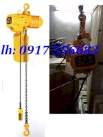 Electric Chain Hoist Pa Lăng Xích Điện 3 Pha 380V Tải Trọng Nâng 500Kg, 1 Tấn, 2 Tấn, 3 Tấn