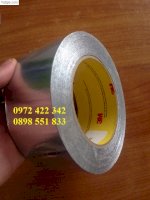 Băng Keo Nhôm Cao Cấp, Chịu Nhiệt Cao 3M Aluminum Foil Tape 425