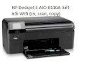 Hp Deskjet E Aio B110A-Kết Nối Wifi-In, Scan,Copy