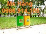 Thùng Rác 2 Ngăn,Thùng Rác 2 Màu ,Thùng Rác Công Cộng