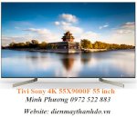 Giá Tivi Sony 4K 55 Inch 55X9000F Đời Cao Nhất 2018