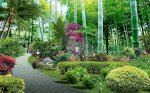 Tranh Gạch Men 3D Vườn Công Viên Hp 30