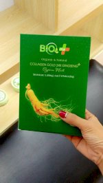 Bột Mặt Nạ Collagen Vàng 24K Hàn Quốc Tinh Chất Hồng Sâm-Bạc Hà